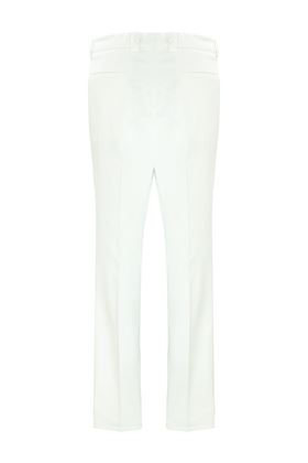 White cotton straight-leg chino trousers Brunello Cucinelli | M252DE1450C2200